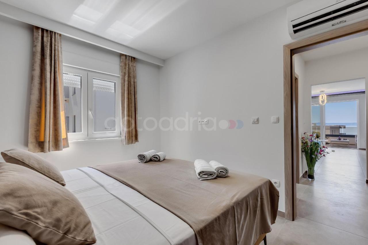 Luxury Seaview Apt Luki - Free Parking Makarska Luaran gambar