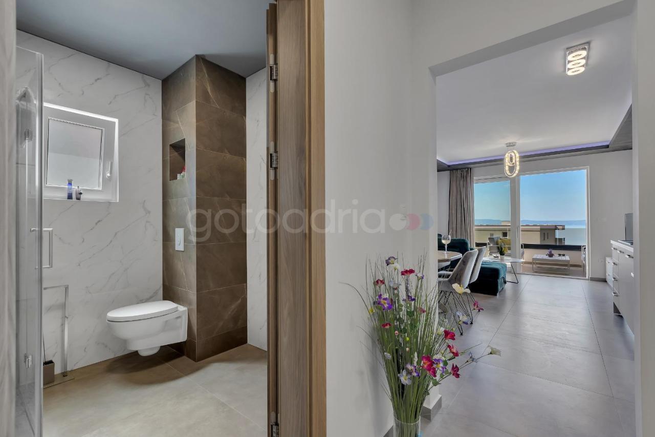 Luxury Seaview Apt Luki - Free Parking Makarska Luaran gambar